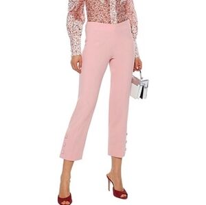 Lela Rose pink wool blend pants size 20 BNWT
